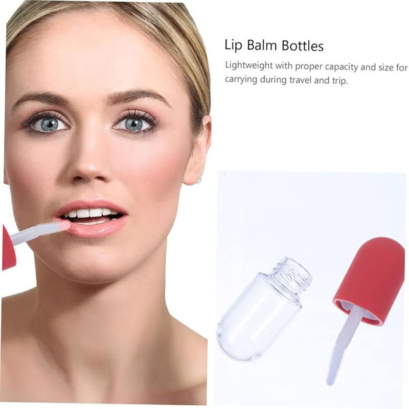 20Pcs Clear Empty Lip Gloss Tubes For Hydrating Lip Tint Travel Makeup Practice - Image 4